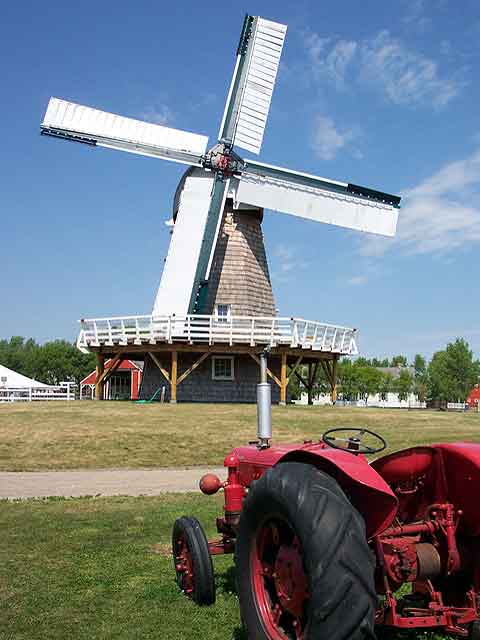 Windmill at Steinbach’s Mennonite Heritage Village Museum