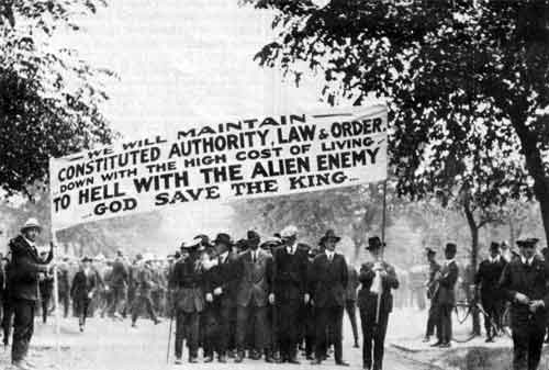 Great War Veterans Association parade, June 4, 1919