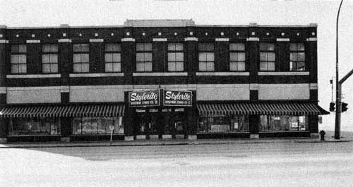 The Ramsey-Wright Building, known as the Stylerite&nbsp;Department Store