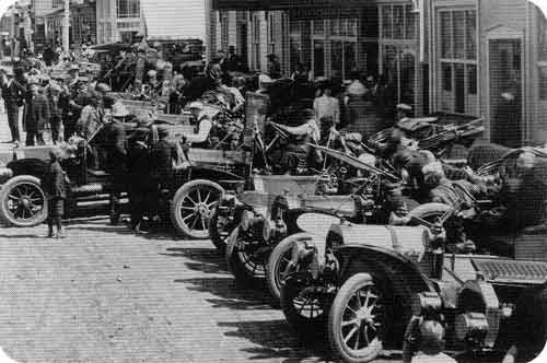 A Winnipeg Auto Club rally at Boissevain (1908)