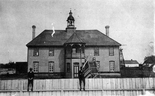 Provencher School, circa 1890.