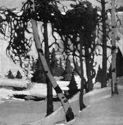Tom Thomson (Canadian, 1877-1917): Early Snow, 1916