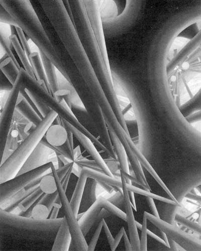 Bertram Brooker (Canadian, 1888-1955): Untitled (Sounds Assembling), 1928