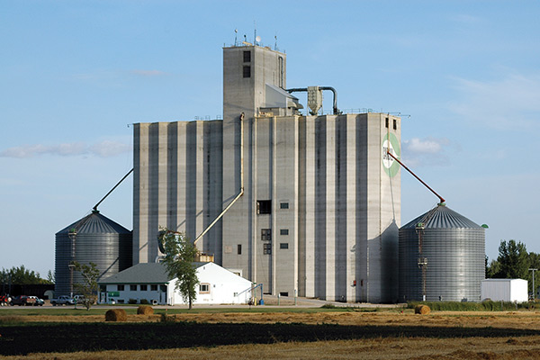A concrete grain elevator at Elm Creek, built in 1976, is considered the &ldquo;granddaddy&rdquo; of the genre.