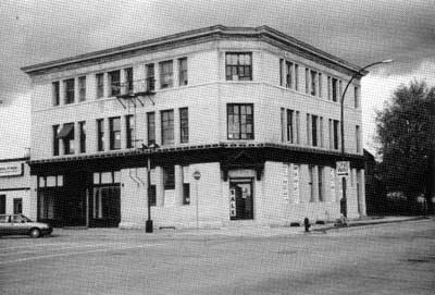 Former Dominion Bank Building, Manitoba Avenue and Eveline Street, Selkirk.