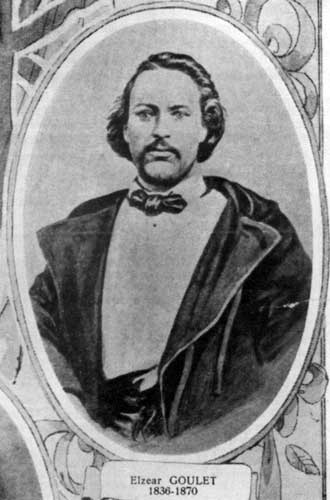 Elzéar Goulet, the first victim of the “Reign of Terror.”