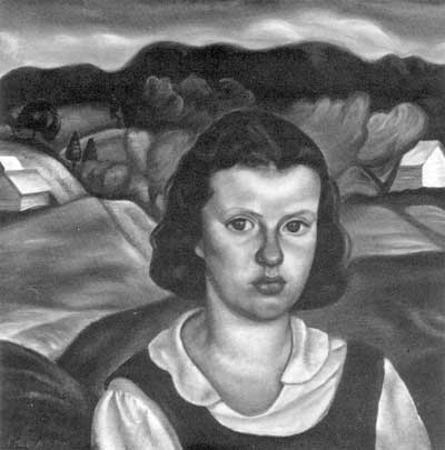 Prudence Heward (Canadian, 1896-1947): Farmer’s Daughter, 1938