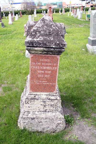 Wheeler Headstone