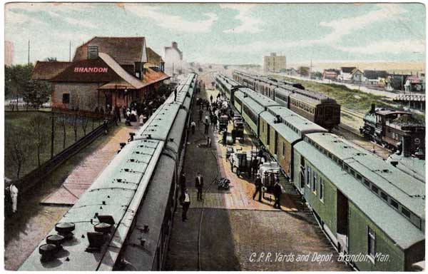 Brandon Railway Yards