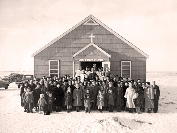 The Fatima church and school benediction, 7 December 1952