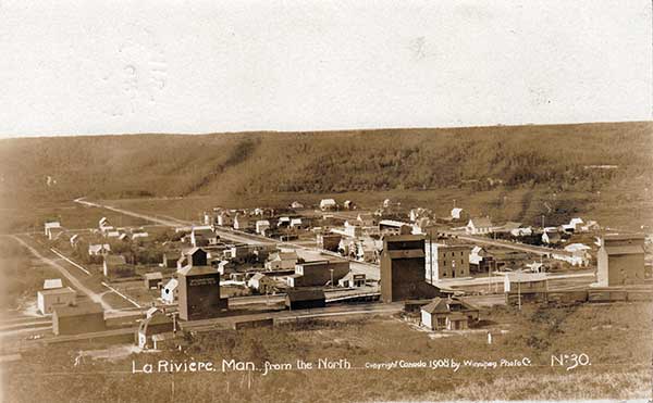 Postcard view of La Riviere