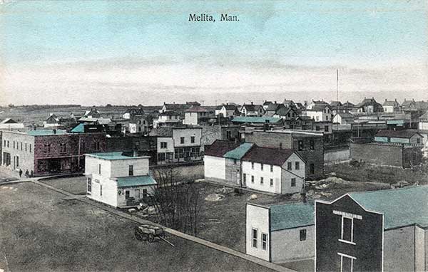 Postcard view of Melita