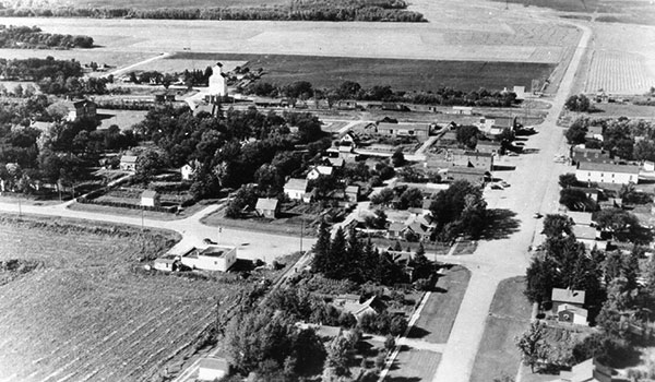 Aerial view of Ninette