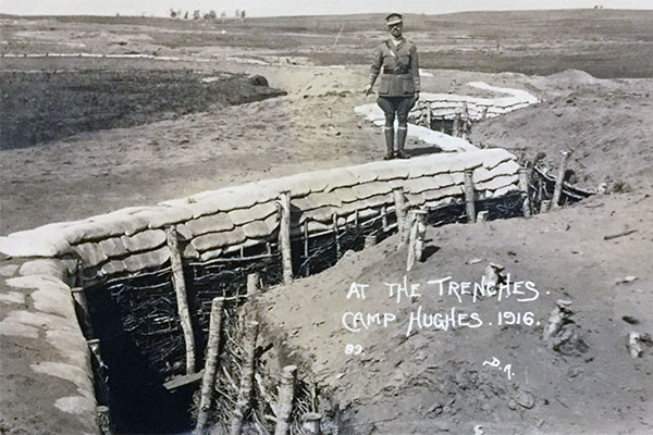 At The Trenches of Camp Hughes