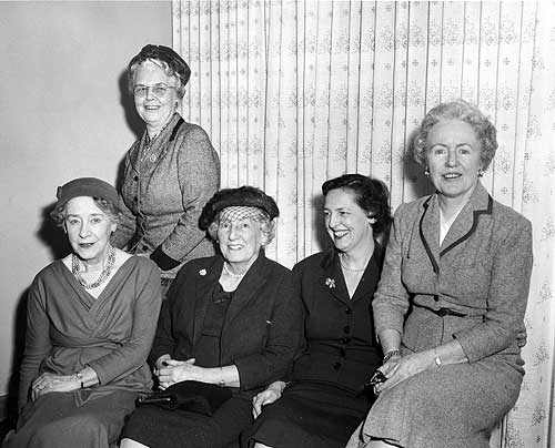 Past-Presidents of the Women’s Musical Club of Winnipeg