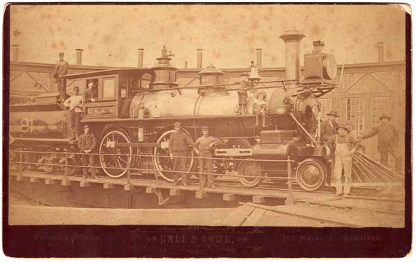 Canadian Pacific Railway, Locomotive #91 (front).