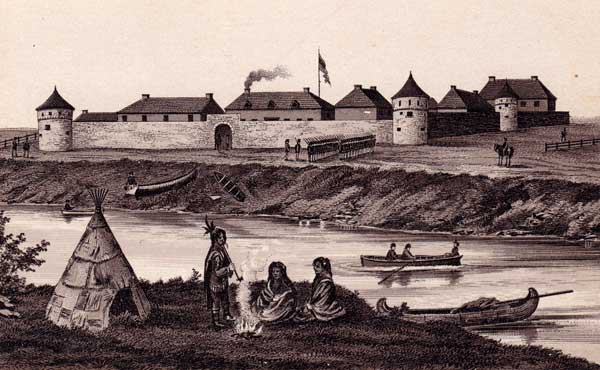 Fort Garry in 1871