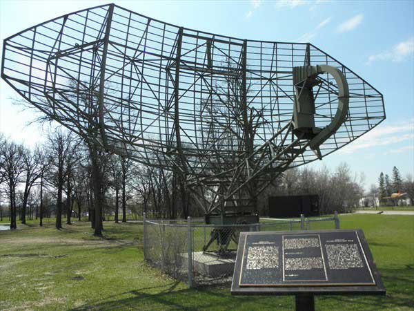 AN/FPS-508 Search Radar Antenna Monument