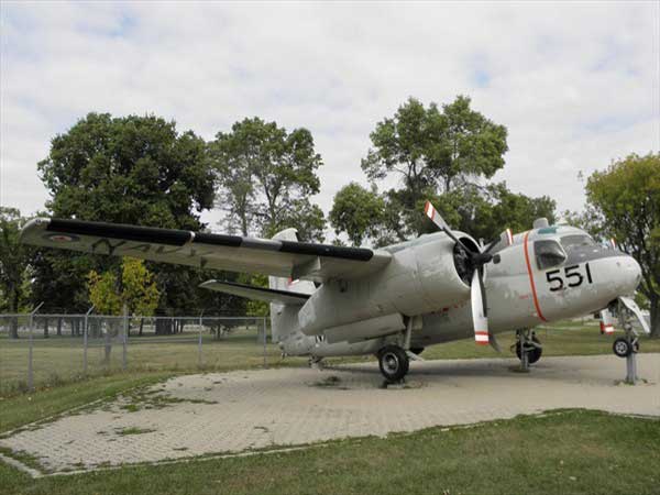 CP-121 Tracker Aircraft Monument