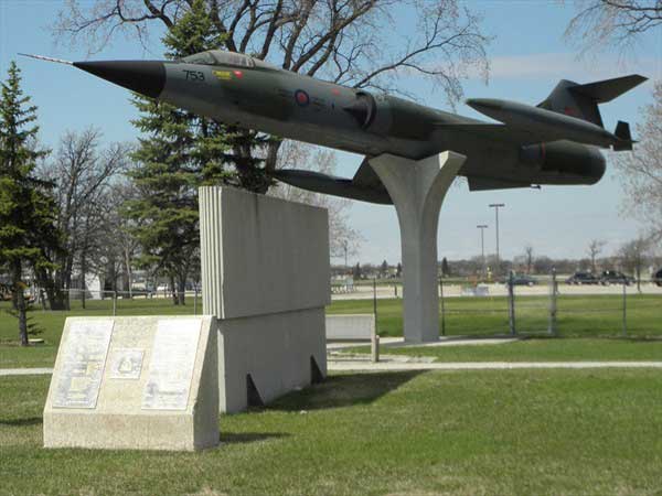 CF-104 Starfighter Aircraft Monument