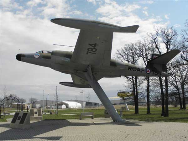 CF-100 Canuck Aircraft Monument
