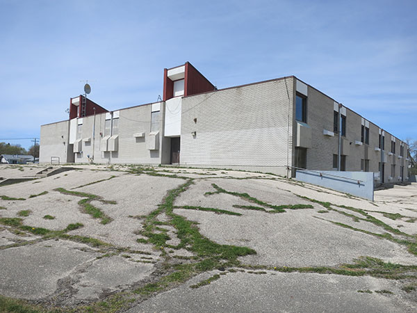 The former Allard School building