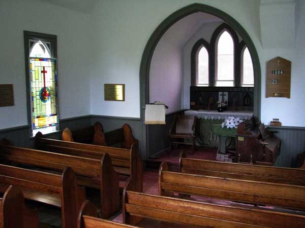 Interior of All Saints Anglican Church