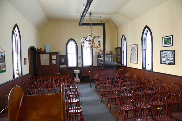 Interior of All Saints Anglican Church at Erinview