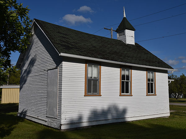 The former Alonsa United Church building