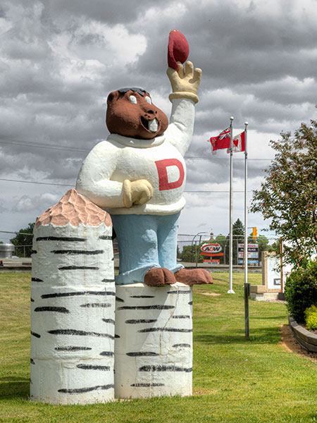 Amisk the Beaver monument