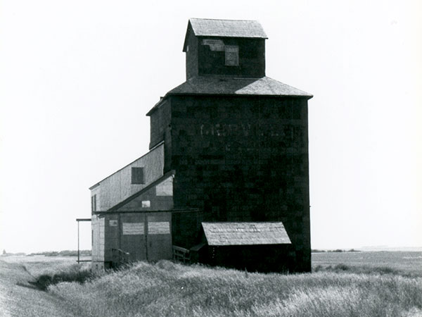 The former Ogilvie Flour Mills grain elevator at Argue