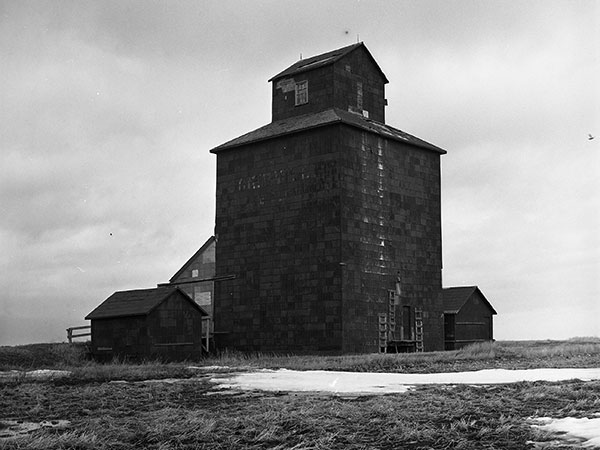 The former Ogilvie Flour Mills grain elevator at Argue