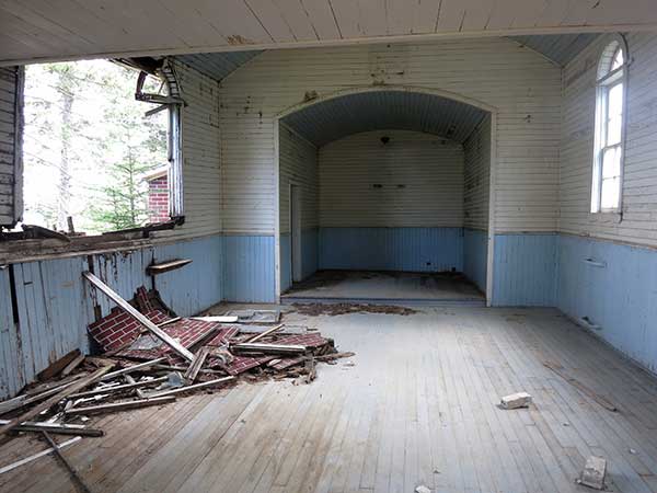 Interior of the Ascension of Our Lord Ukrainian Catholic Church