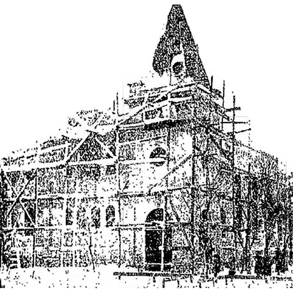 Tabernacle Baptist Church under construction
