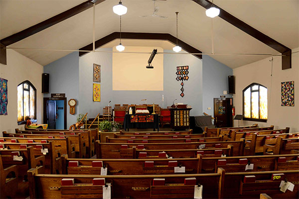 Interior of Atlantic-Garden City United Church