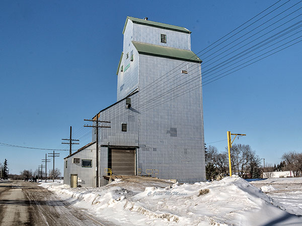 The former Manitoba Pool Grain Elevator at Austin