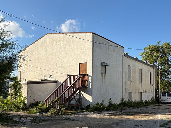 Rear of the former Austrian-Hungarian Clubhouse