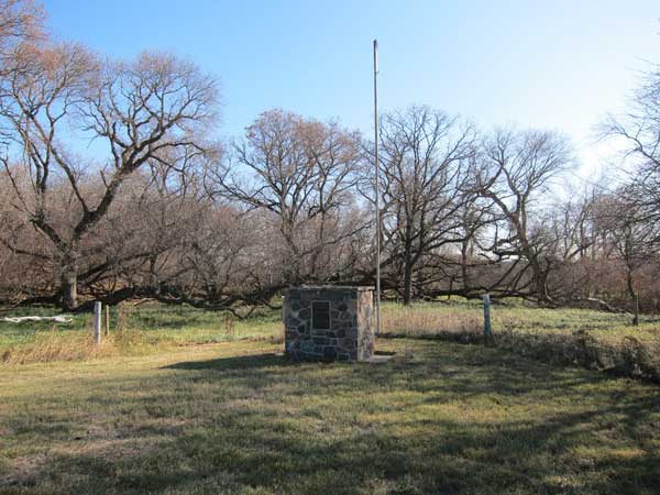 Badger Creek commemorative monument