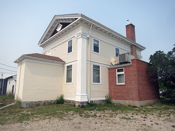 Rear view of the former Canadian Bank of Commerce building