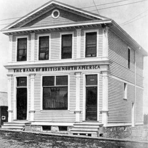 Bank of British North America branch at Belmont