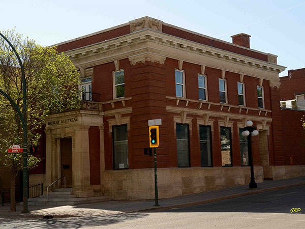 The former Bank of Montreal Building at Brandon