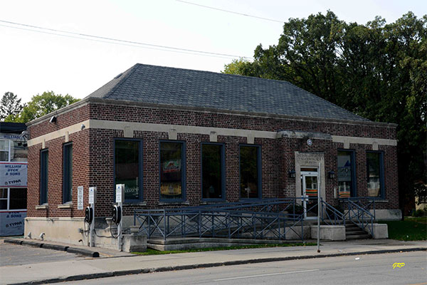 The former Bank of Toronto Building on Academy Road at Winnipeg