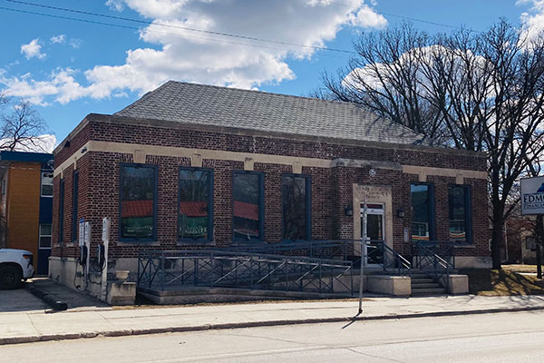The former Bank of Toronto Building on Academy Road at Winnipeg