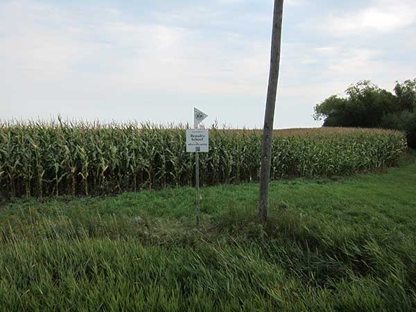 Beaudry School commemorative sign