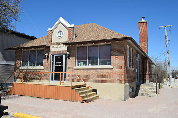 Former Dominion Post Office Building at Beausejour