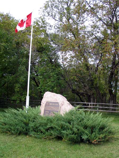 Beaver Creek School commemorative monument
