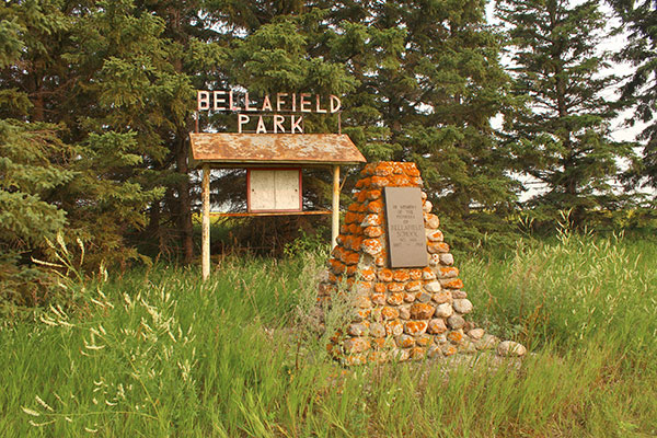Bellafield School commemorative monument
