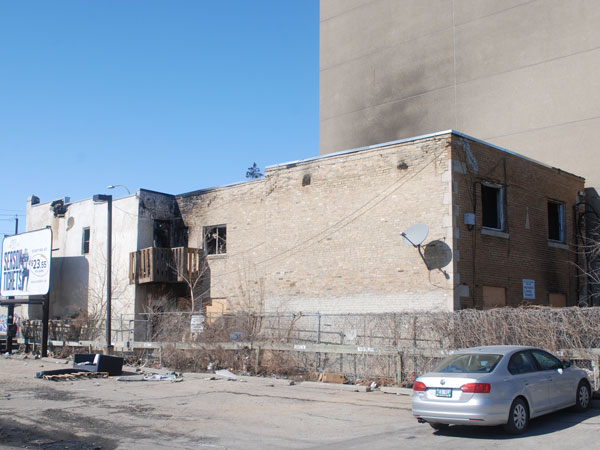 Rear of the Bell Block