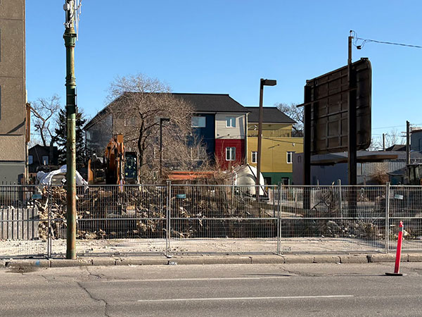 Former site of the Bell Block