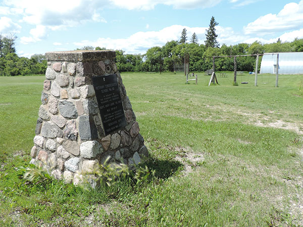 Bethany Consolidated School commemorative monument